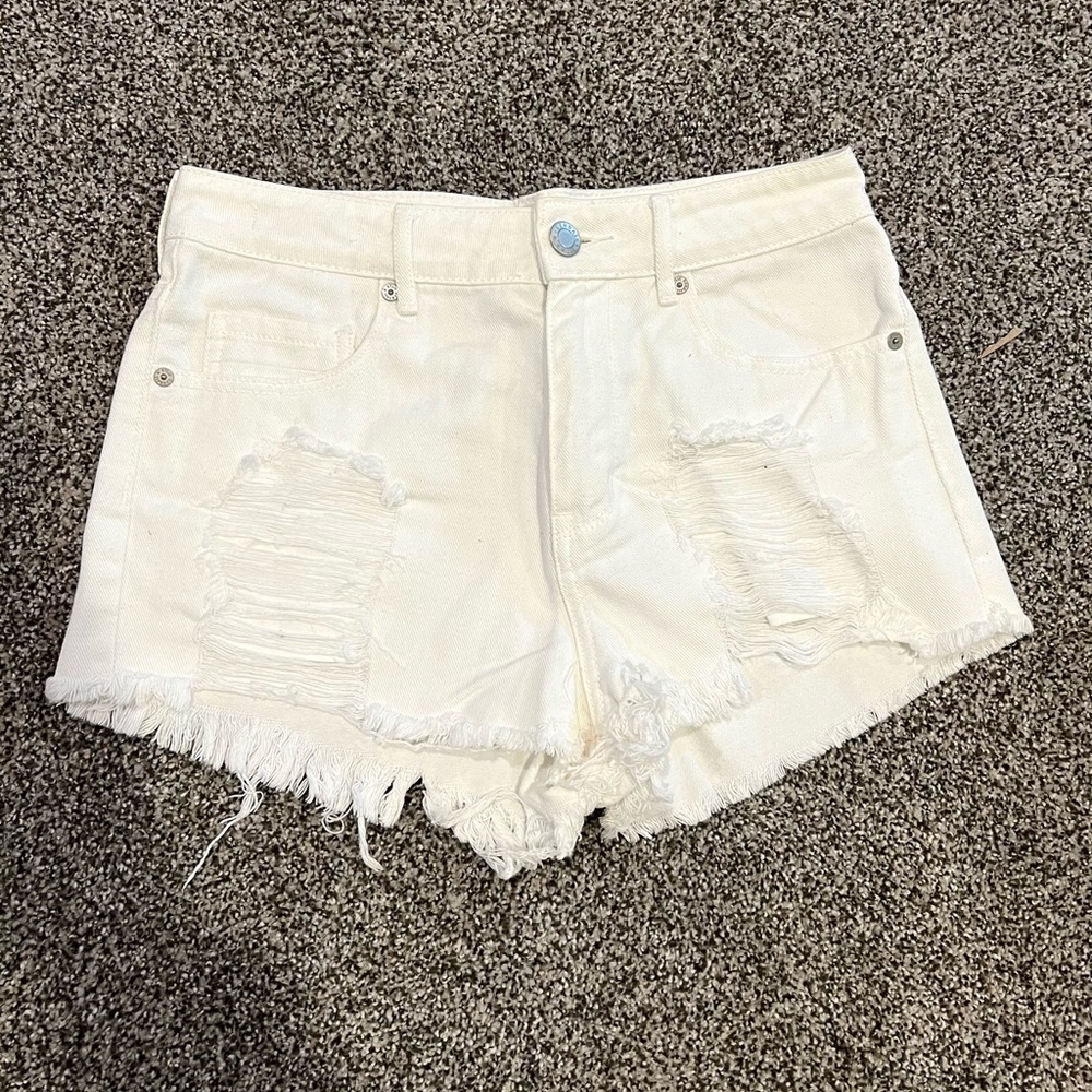 Kendall & Kylie High Rise Jean Shorts